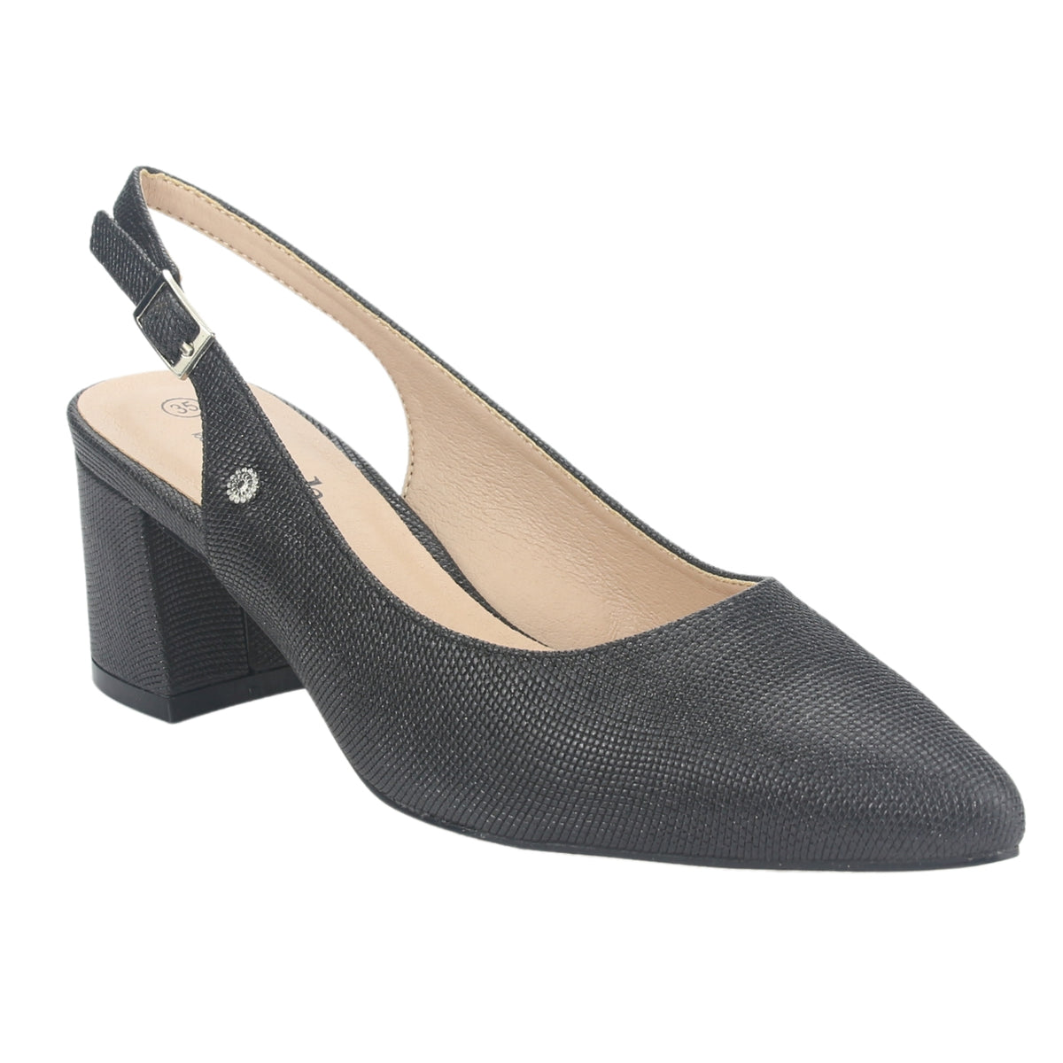 Zapato Chalada Mujer Faiza-1 Negro Casual