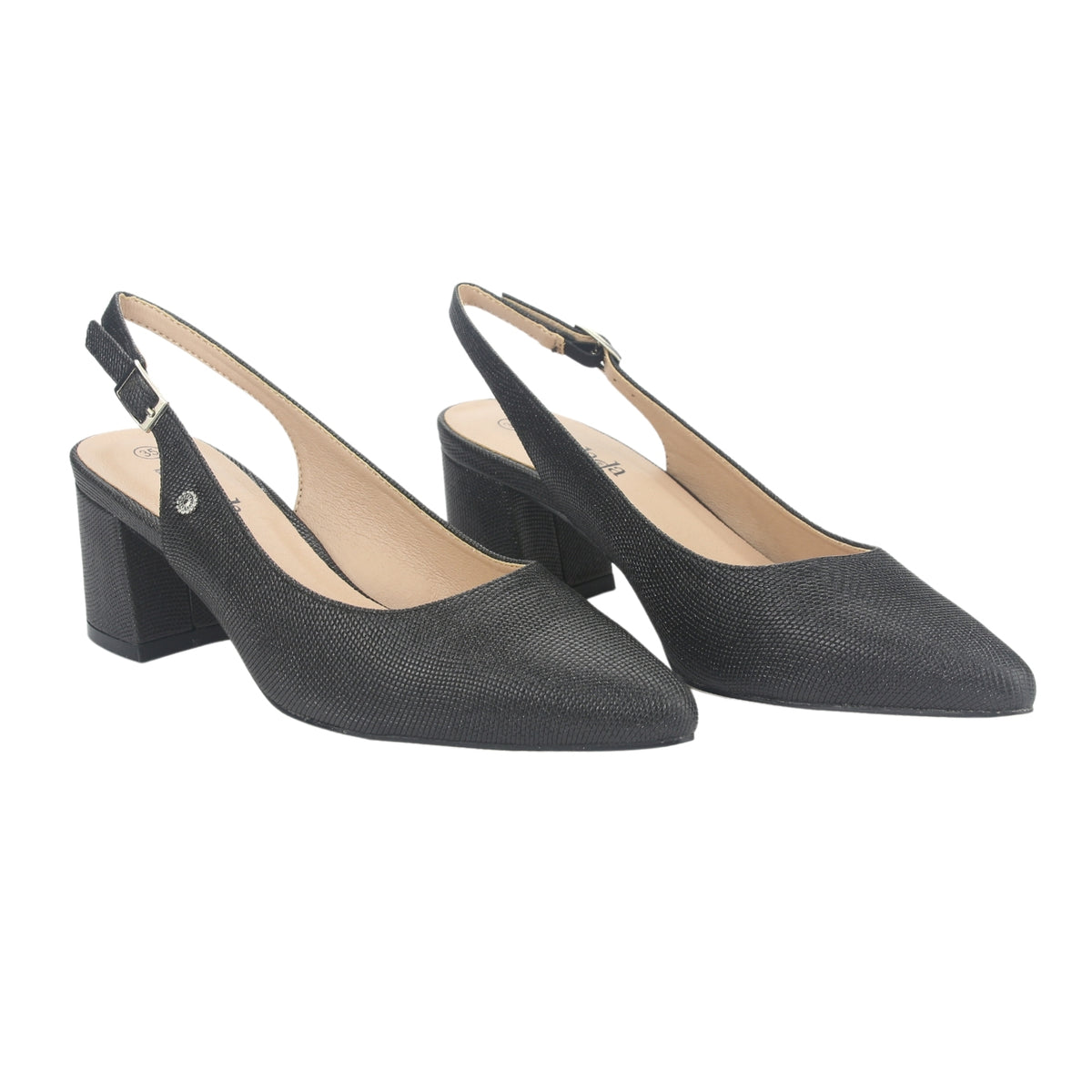 Zapato Chalada Mujer Faiza-1 Negro Casual