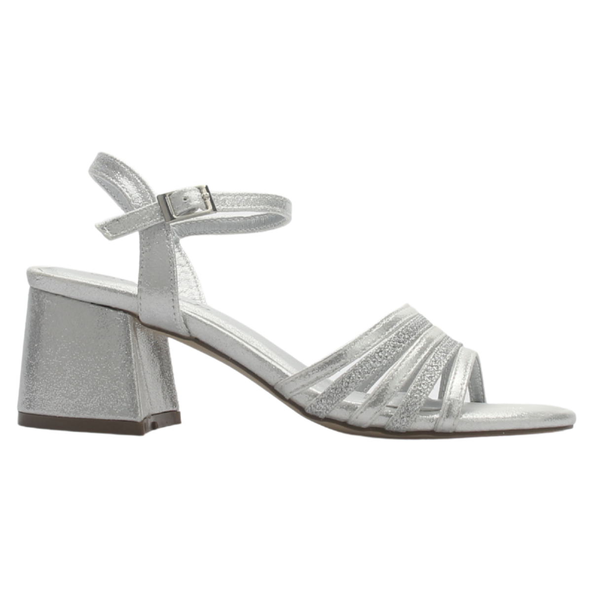 Sandalia de mujer Plateado Casual Chalada Fira-1