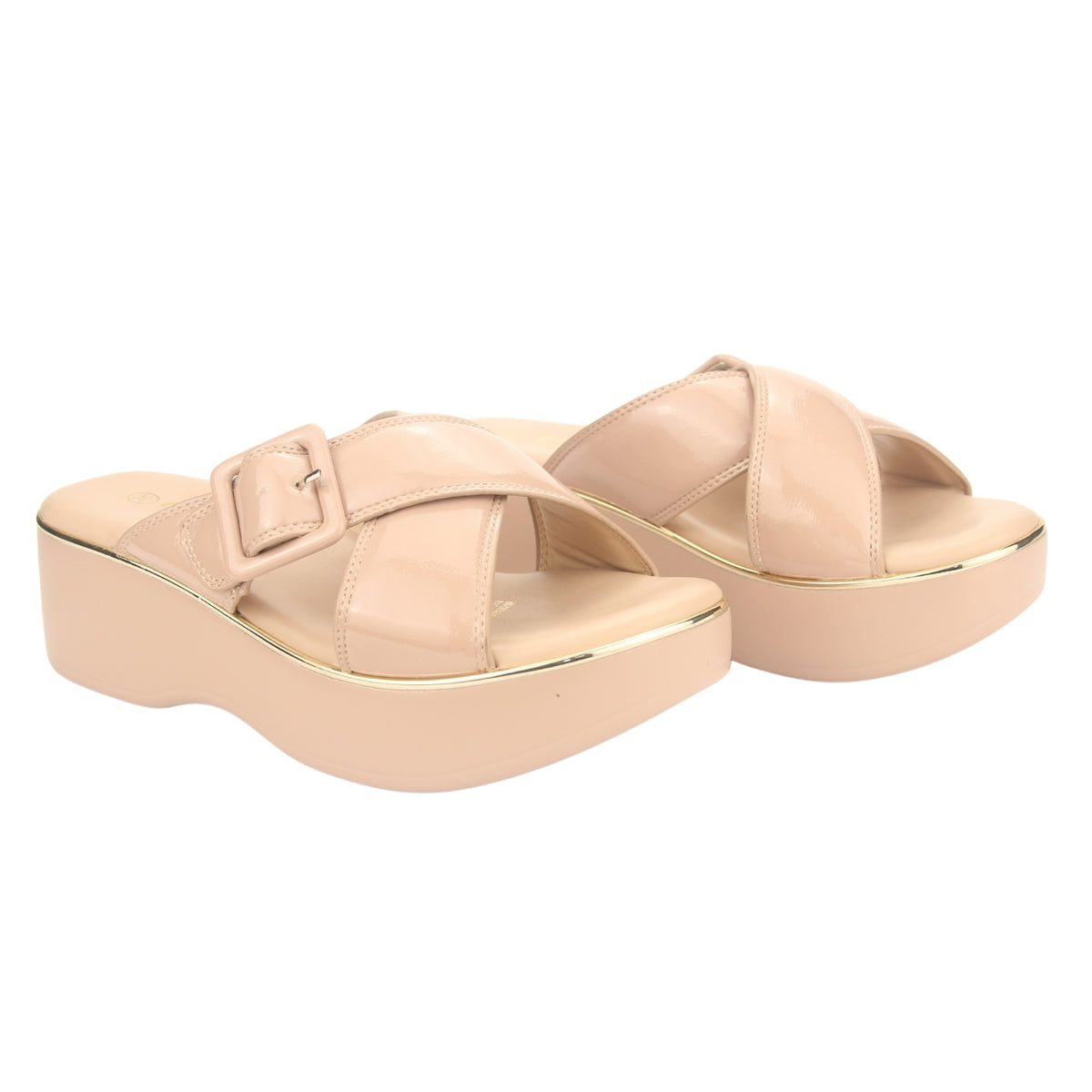 Sandalia Chalada Mujer Tota-53 Nude Plataforma