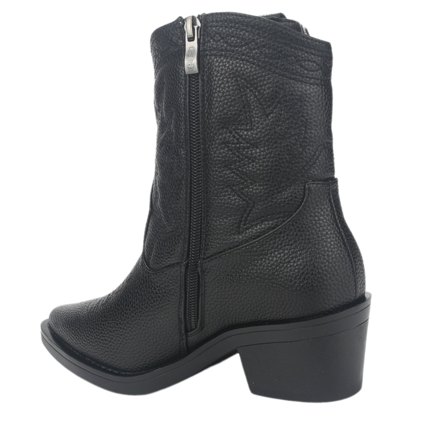 Botin Chalada Mujer Westtop-1 Negro Moda