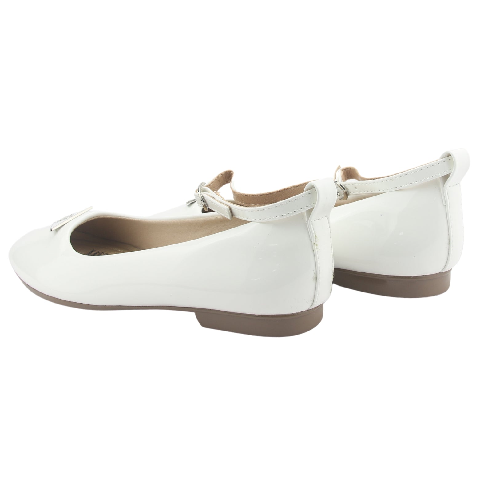 Ballerina Chalada Mujer Nazzer-1 Blanco Casual