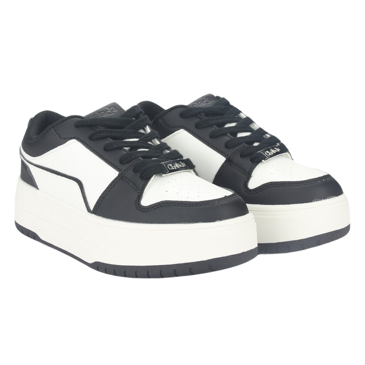 Zapatilla Chalada Mujer Trina-1 Negro Urbano