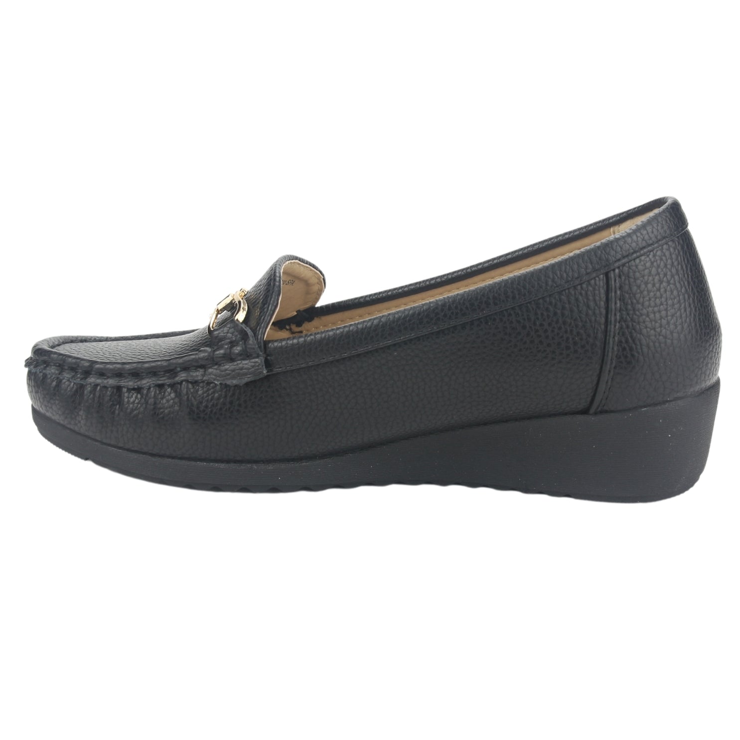 Mocasin Chalada Mujer Malu-2 Negro Casual