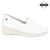 Mocasin de Cuero Chalada Mujer Cala-2 Beige Casual