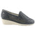 Zapato de Cuero Chalada Mujer Crose-1 Negro Casual