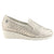 Zapato de Cuero Chalada Mujer Crose-1 Dorado Casual