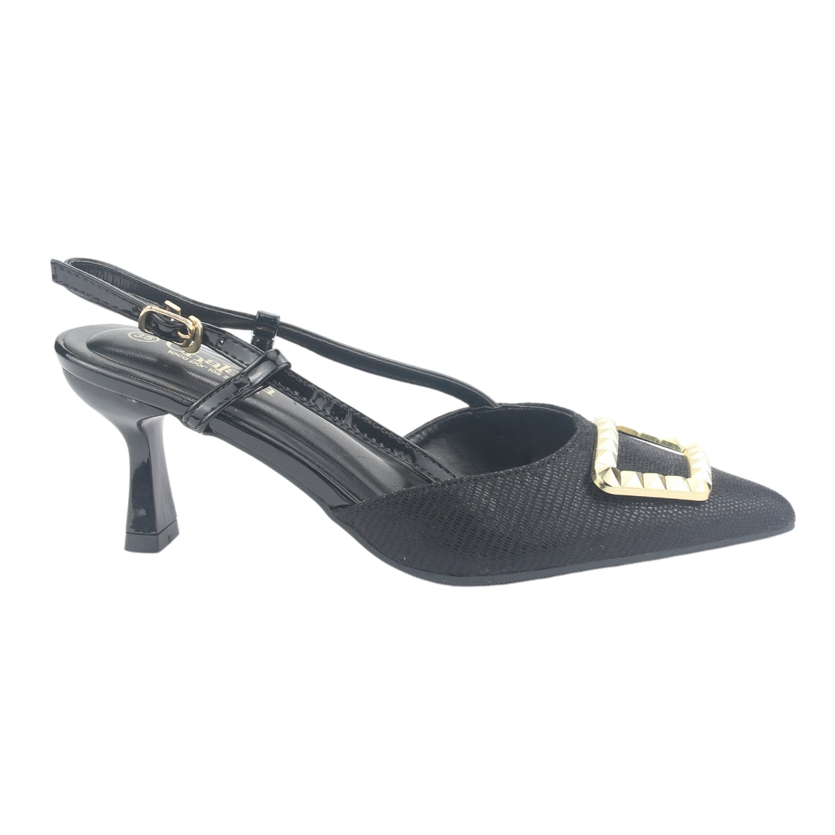 Zapato Chalada Mujer Reggia-1 Negro Moda