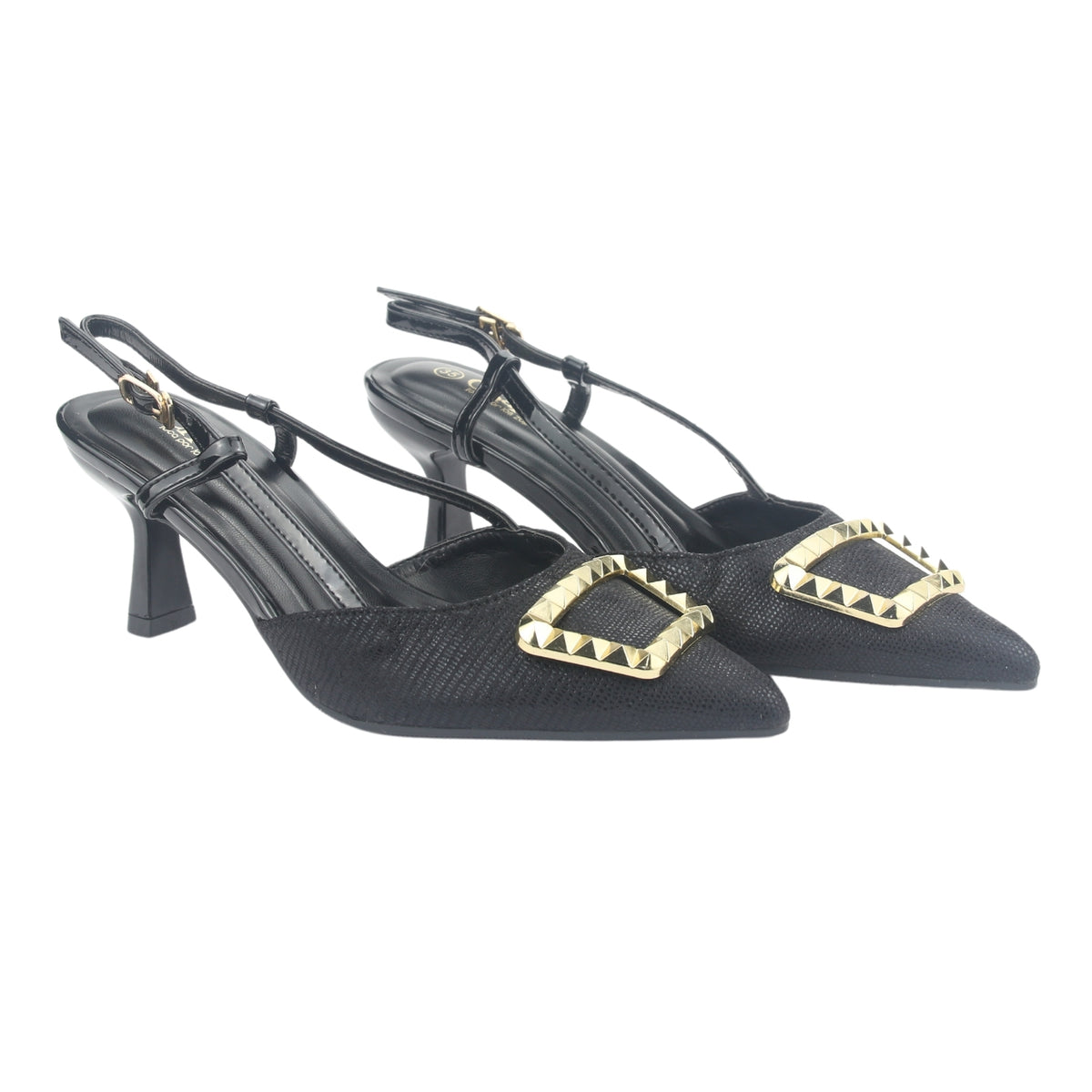 Zapato Chalada Mujer Reggia-1 Negro Moda