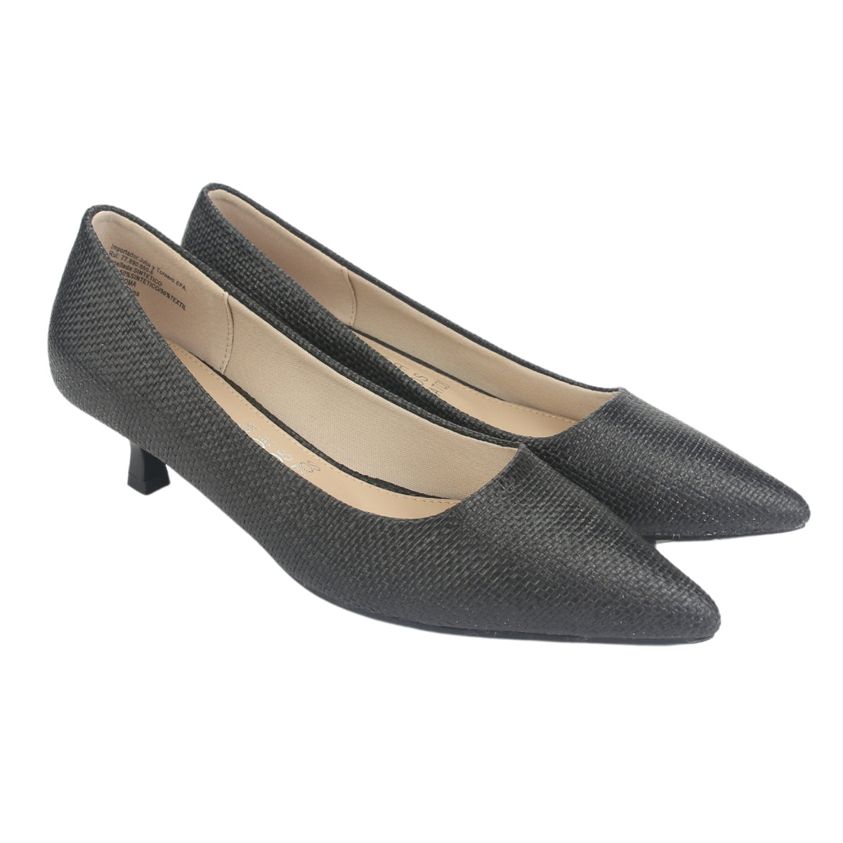 Zapato Chalada Mujer Chiapa-1 Negro Casual