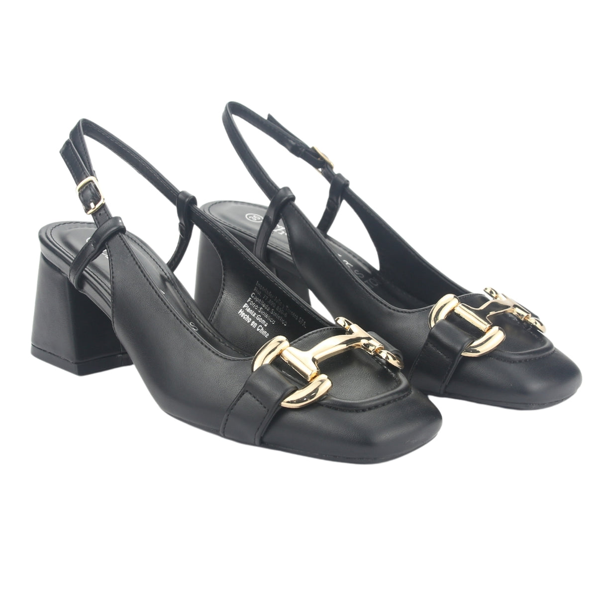 Zapato Chalada Mujer Corso-8 Negro Casual