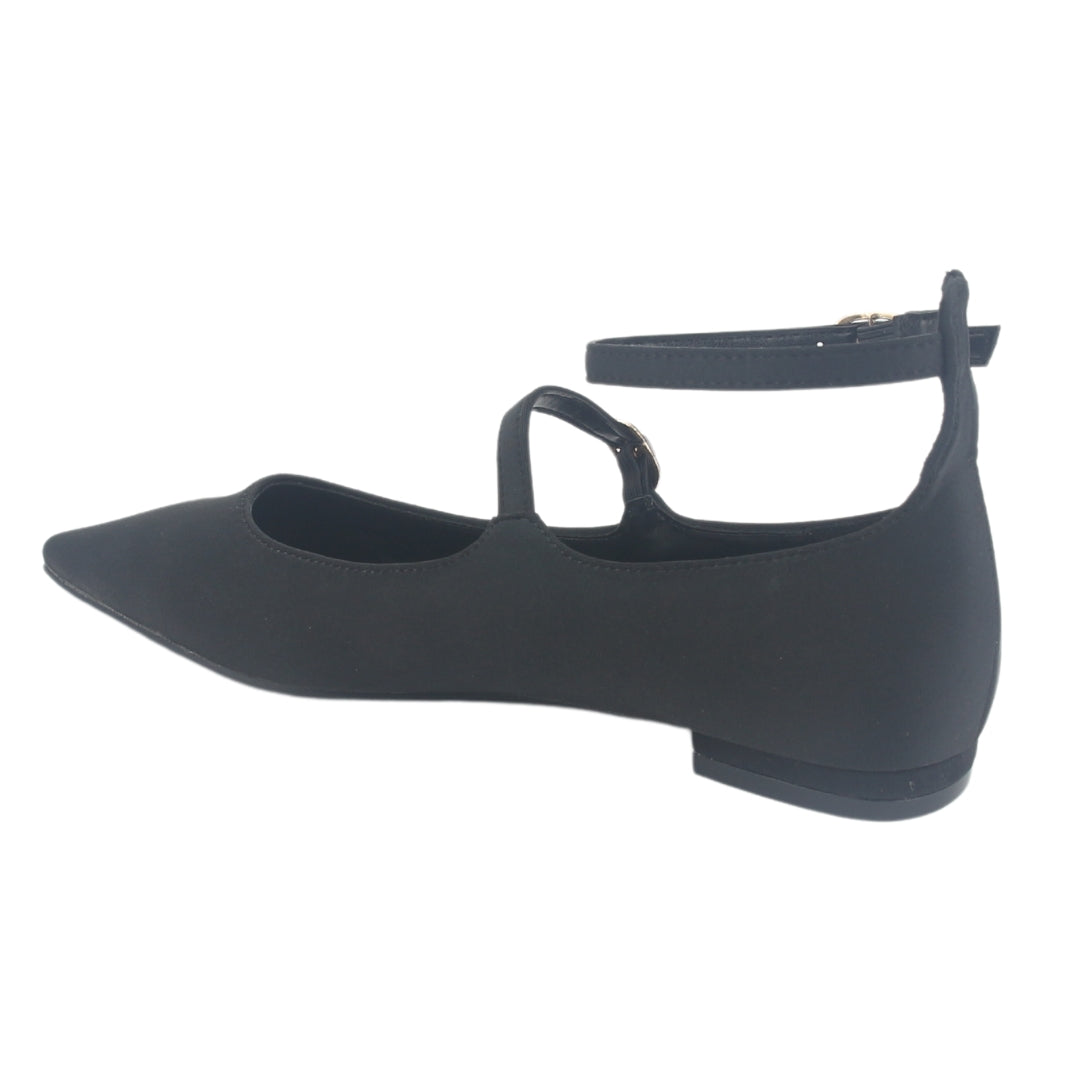 Zapato Chalada Mujer Feola-2 Negro Casual