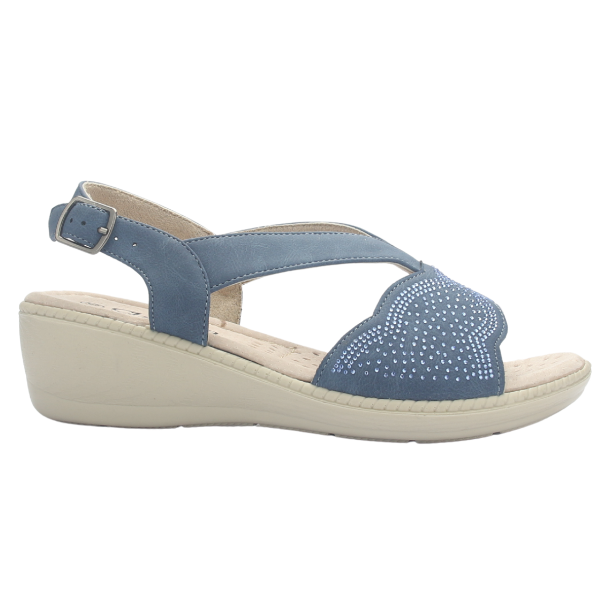 Sandalia Mujer Chalada Lupe-81 Azul Casual