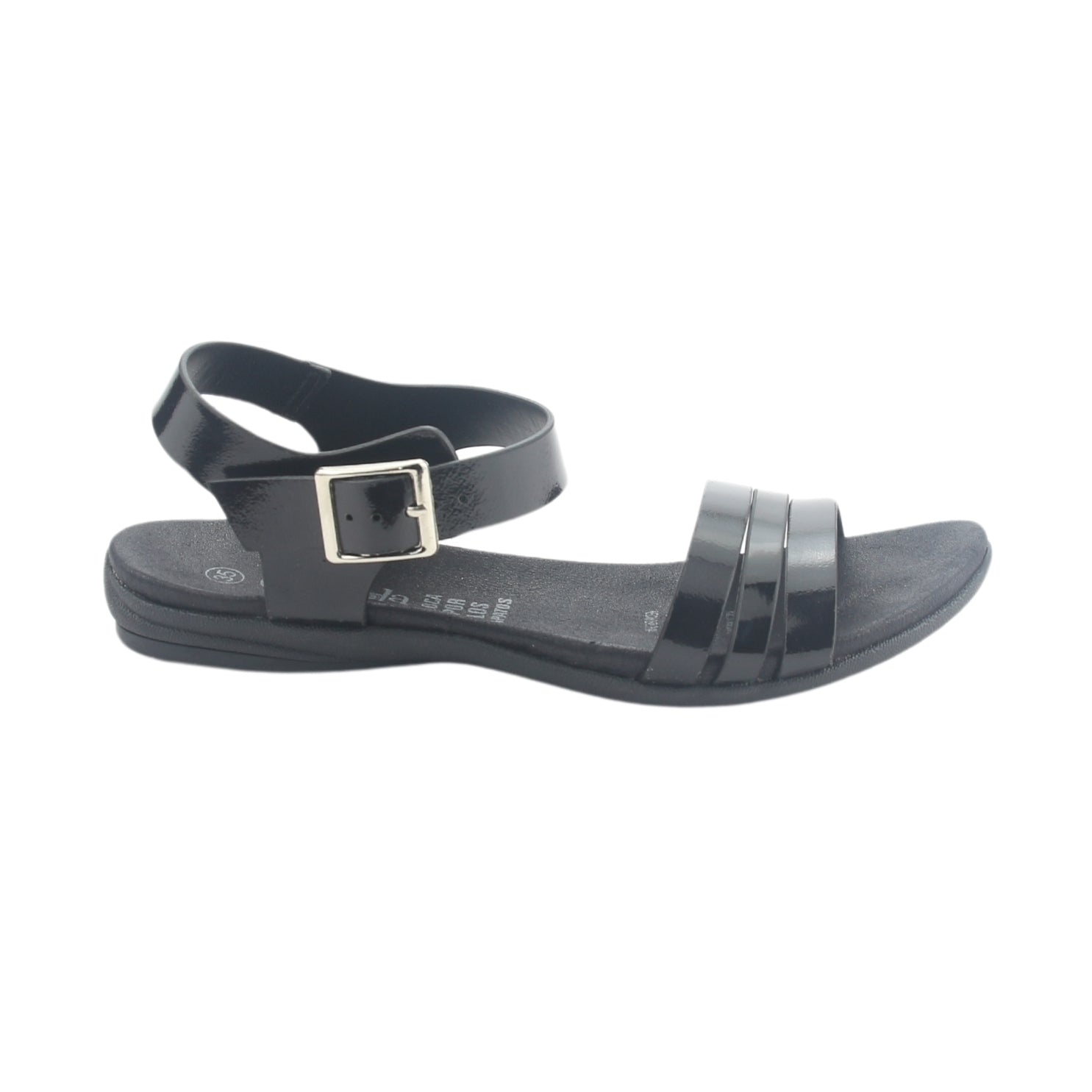 Sandalia Chalada Mujer Anatomic81 Negro Casual