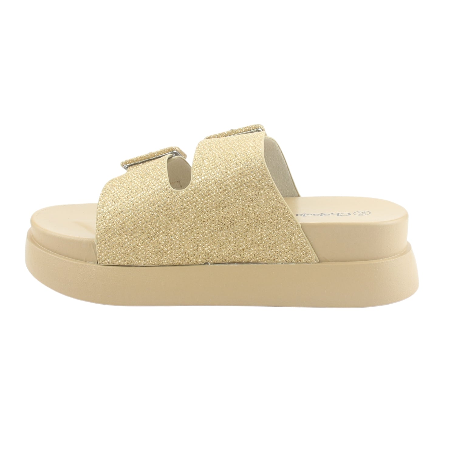 Sandalia Chalada Mujer Bora-20 Dorado Casual