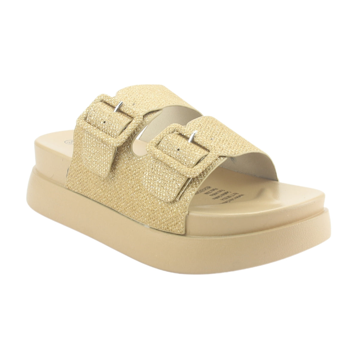 Sandalia Chalada Mujer Bora-20 Dorado Casual