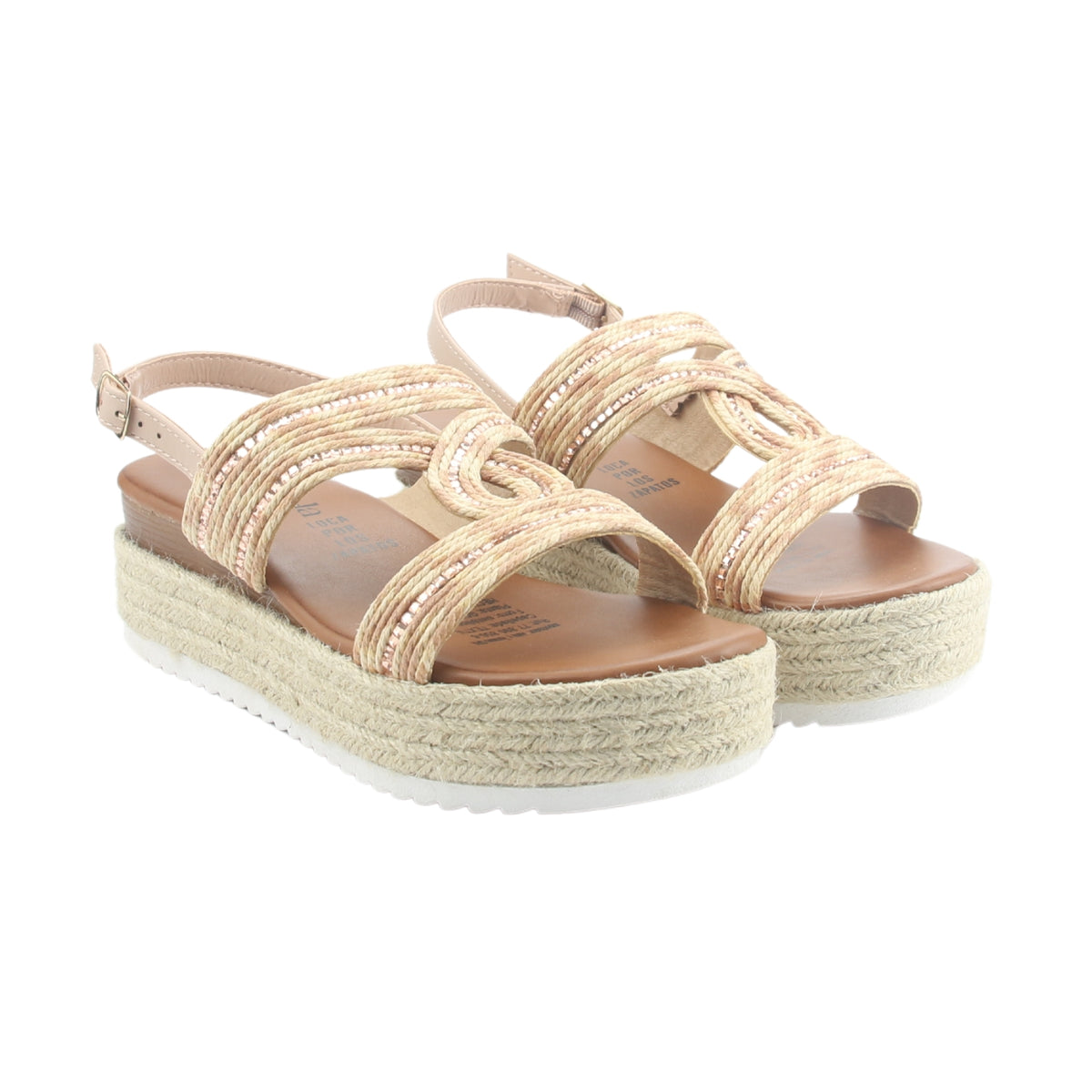 Sandalia Chalada Mujer Cuna-1 Rosado Casual