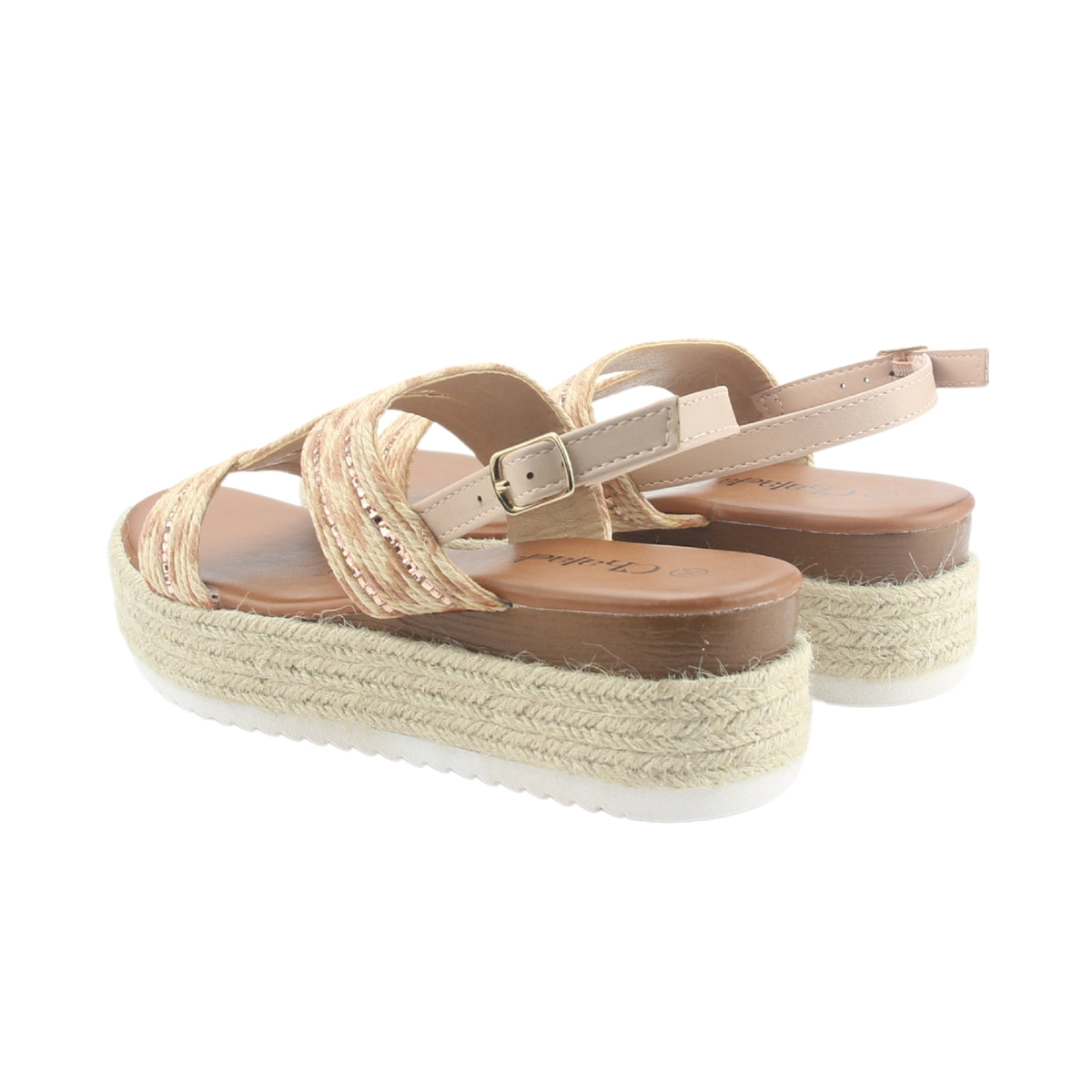 Sandalia Chalada Mujer Cuna-1 Rosado Casual