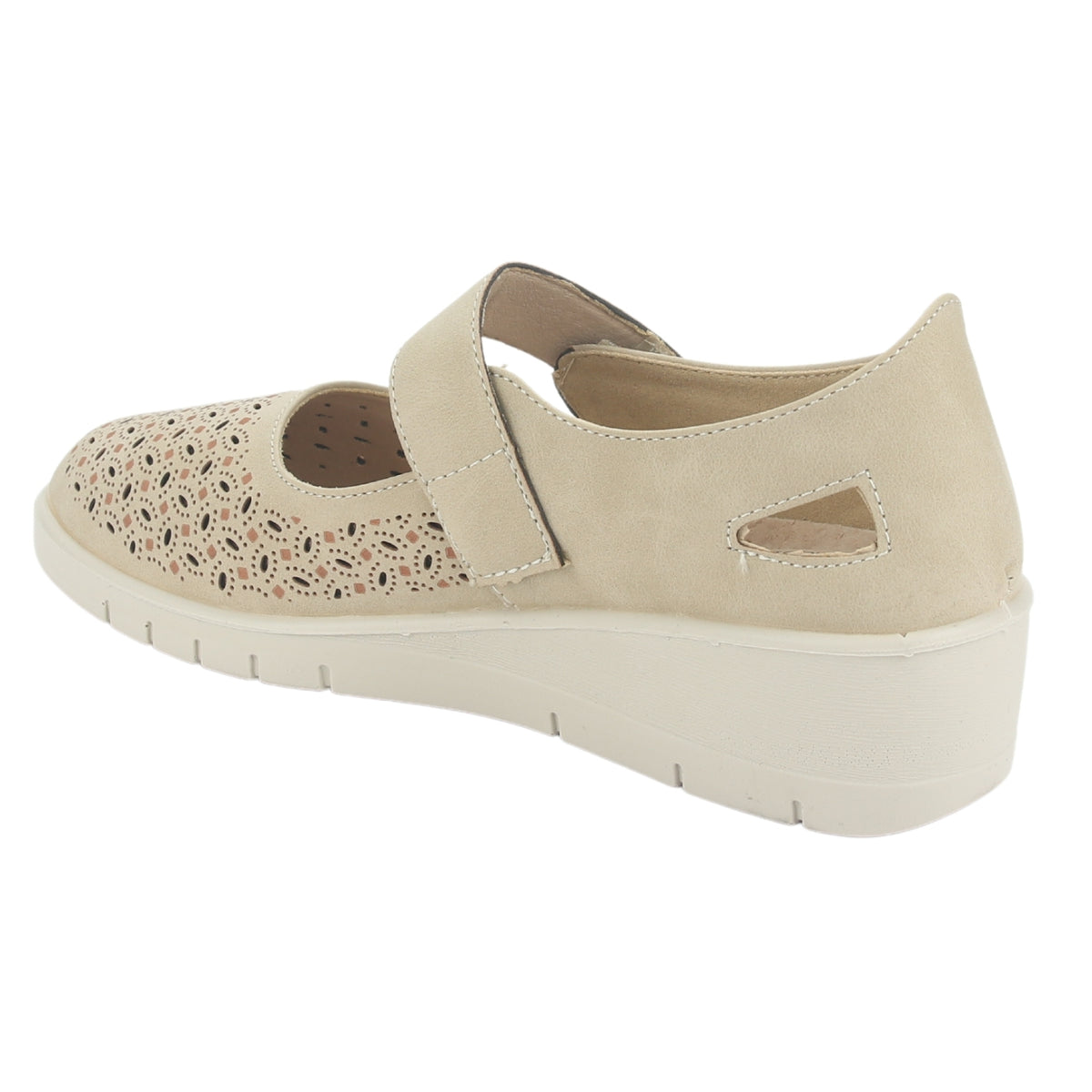 Zapato Chalada Mujer Cona-1 Beige Casual