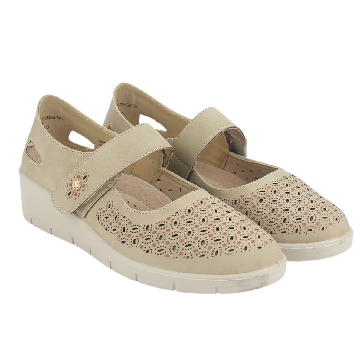 Zapato Chalada Mujer Cona-1 Beige Casual