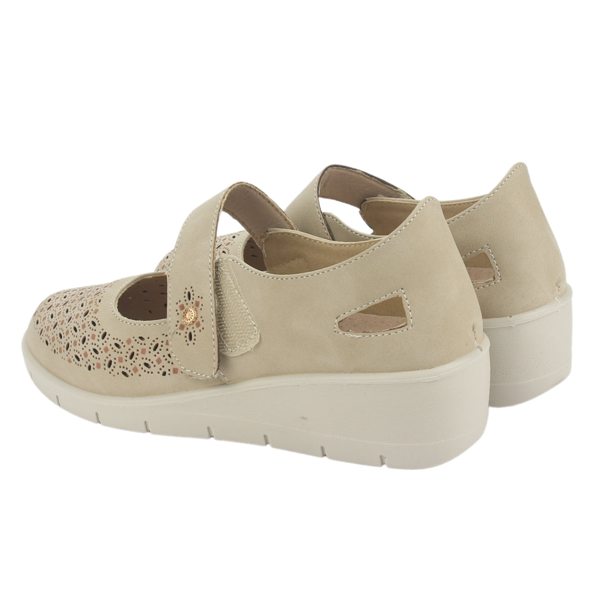 Zapato Chalada Mujer Cona-1 Beige Casual