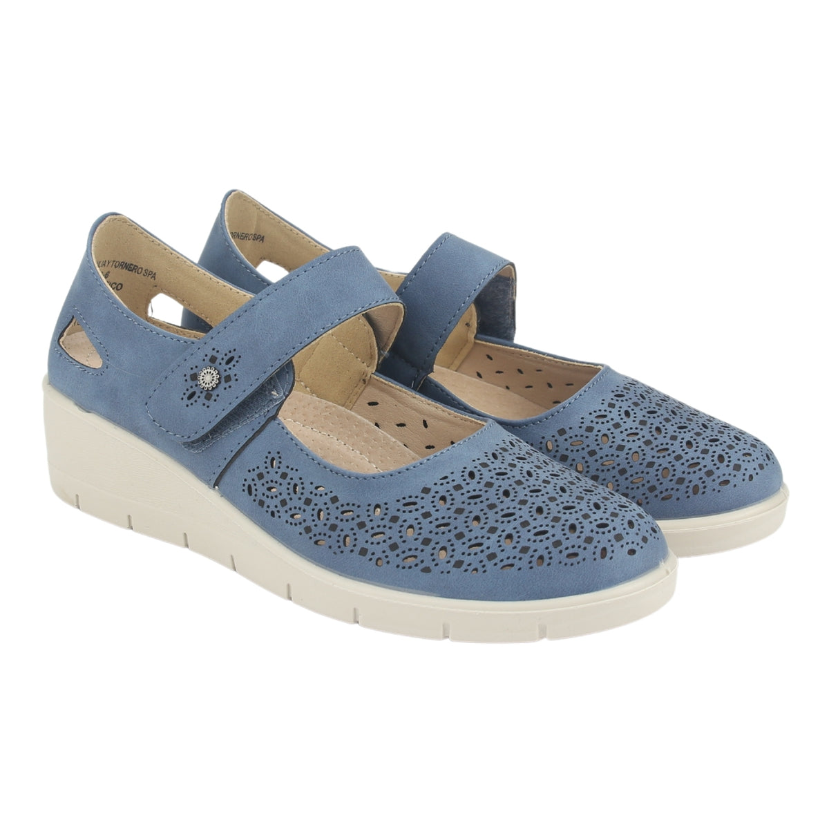Zapato Chalada Mujer Cona-1 Azul Casual