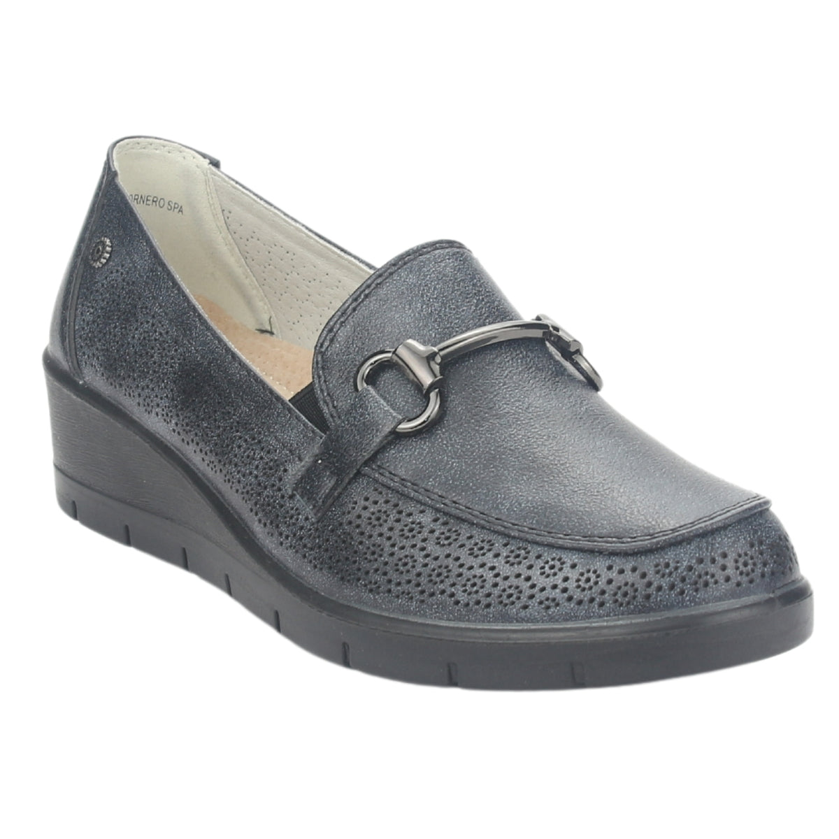 Mocasin Chalada Mujer Cona-2 Negro Casual