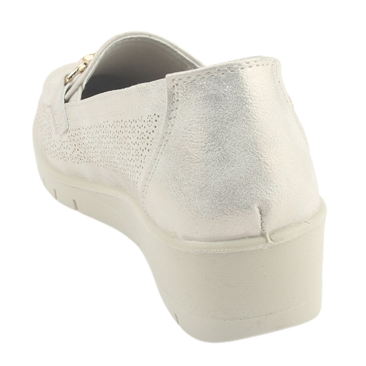 Mocasin Chalada Mujer Cona-2 Dorado Casual