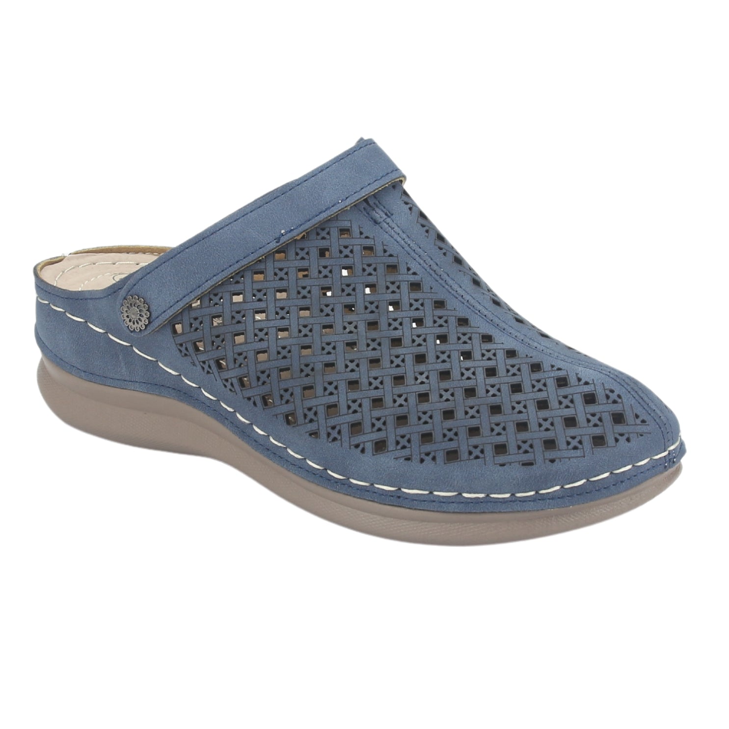Zapato Chalada Mujer Musa-3 Azul Casual