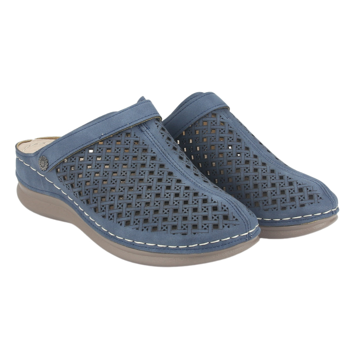 Zapato Chalada Mujer Musa-3 Azul Casual