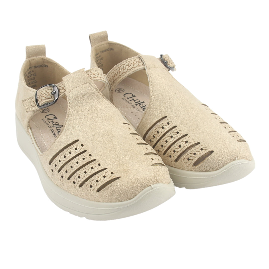 Zapato Chalada Mujer Peny-2 Beige Casual