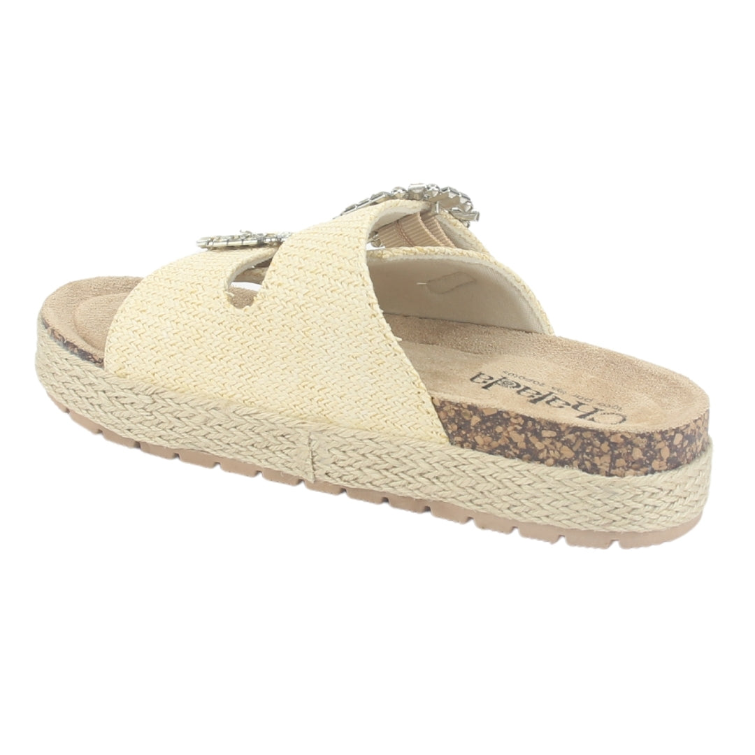 Sandalia Chalada Mujer Dalva-1 Beige Casual