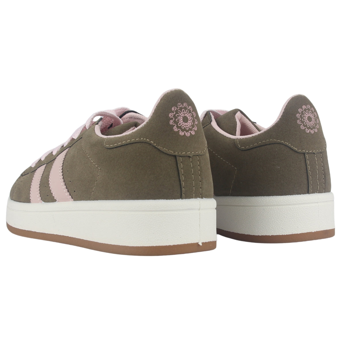 Zapatilla Mujer Chalada Annie-1 Café/Rosado Urbano