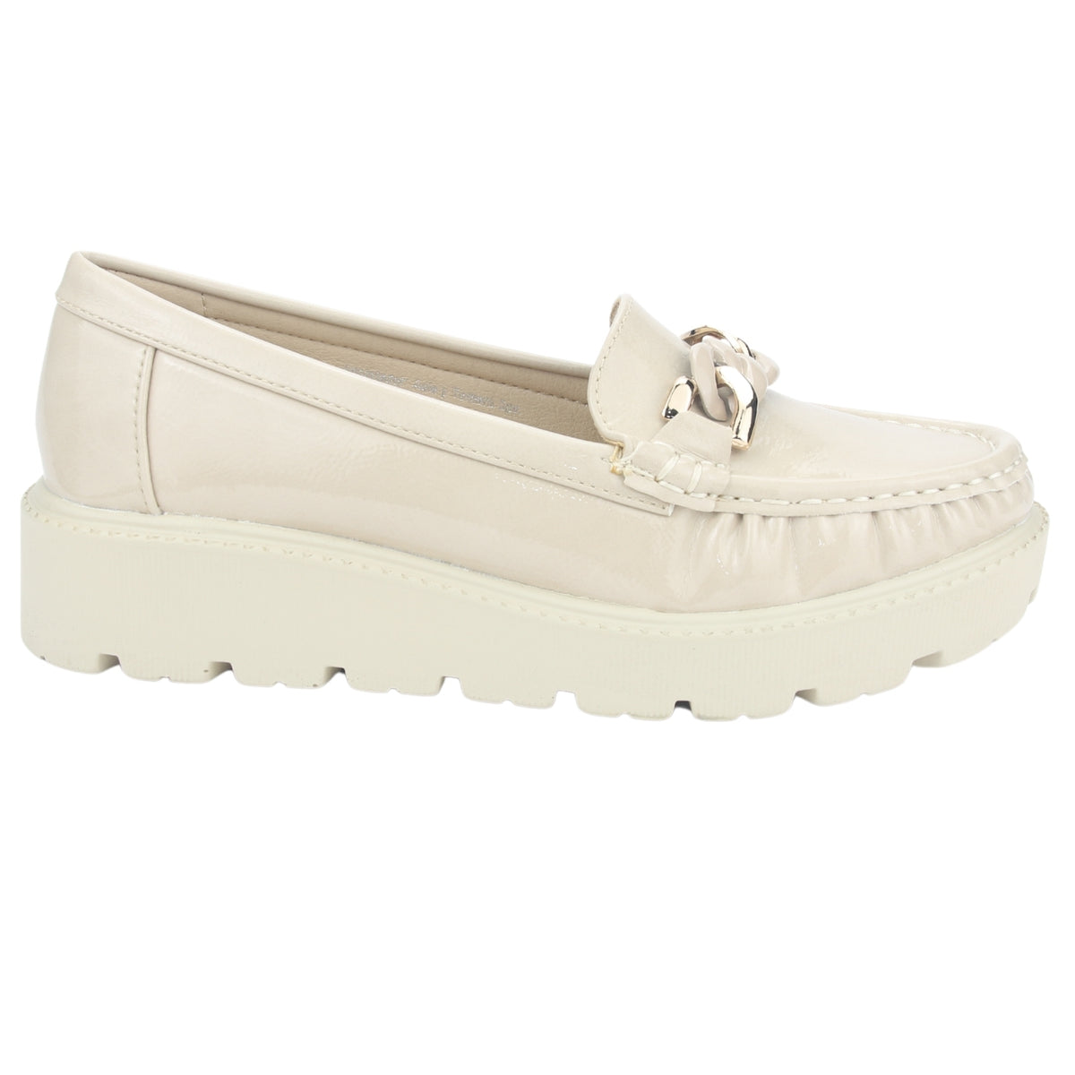 Mocasin Chalada Mujer Gran-21 Beige Casual