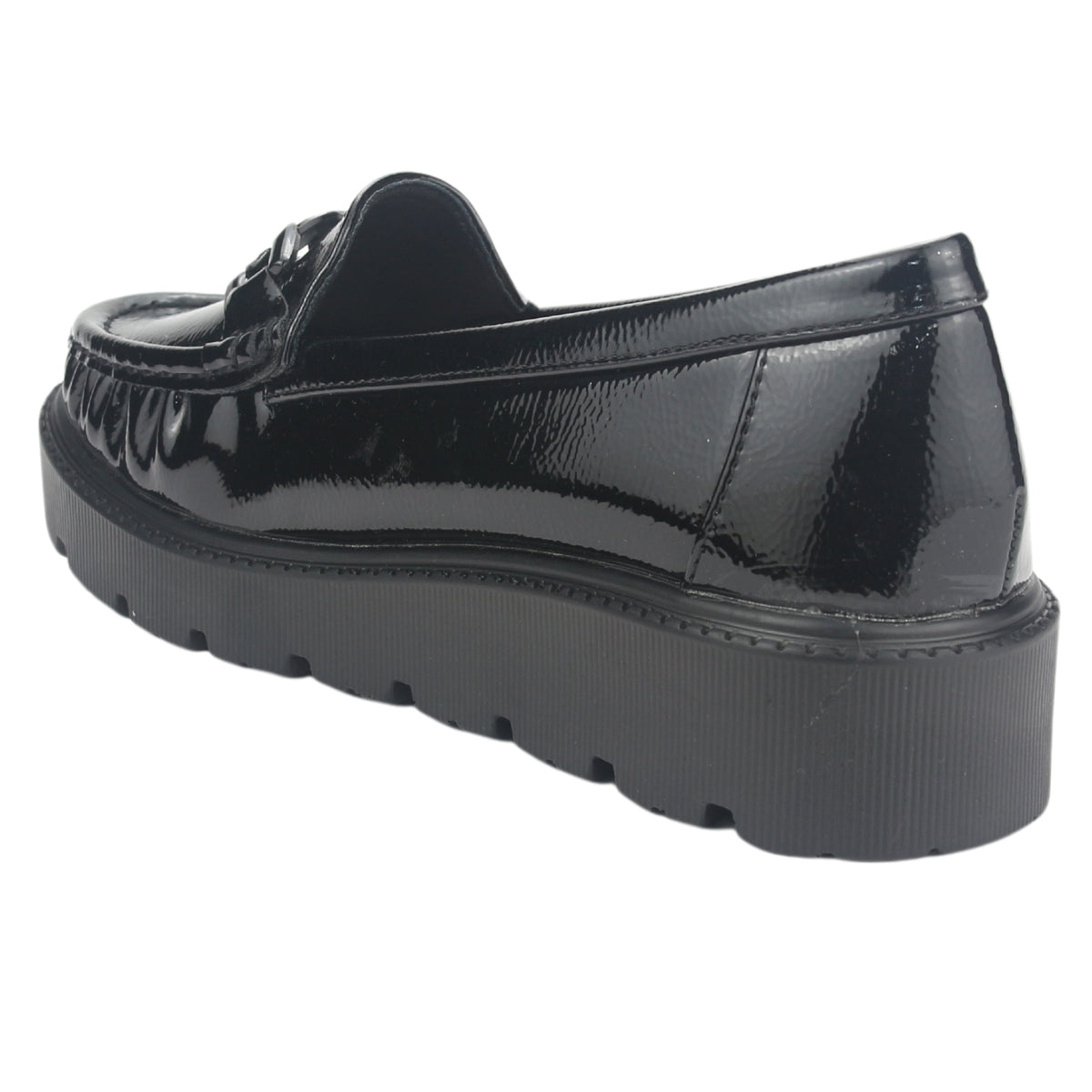 Mocasin Chalada Mujer Gran-21 Negro Casual
