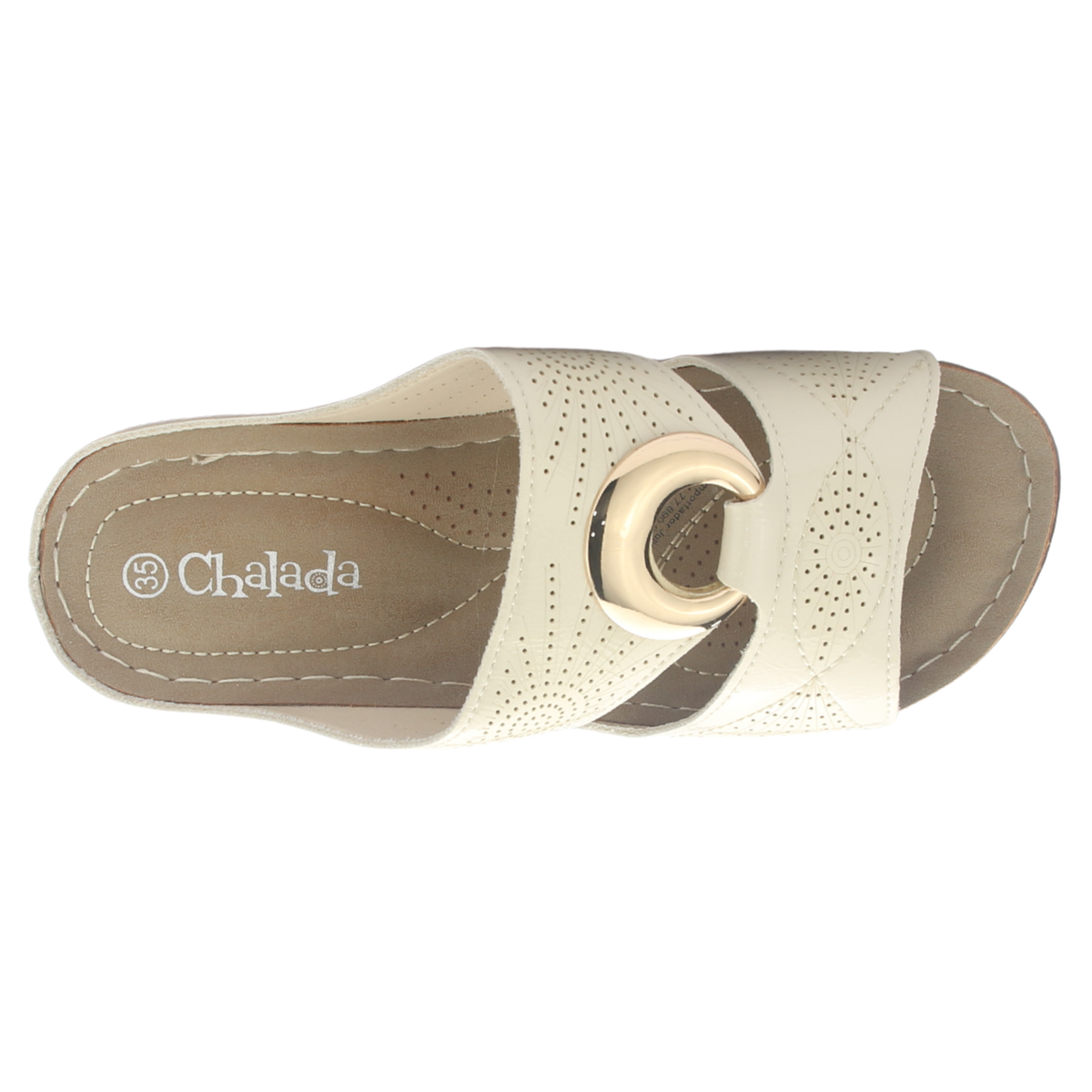 Sandalia Mujer Chalada Kon-17 Beige Casual