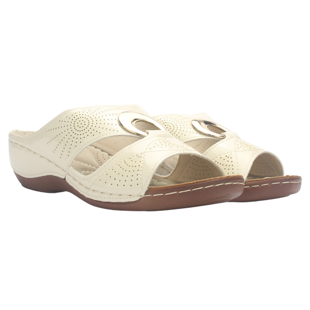 Sandalia Mujer Chalada Kon-17 Beige Casual