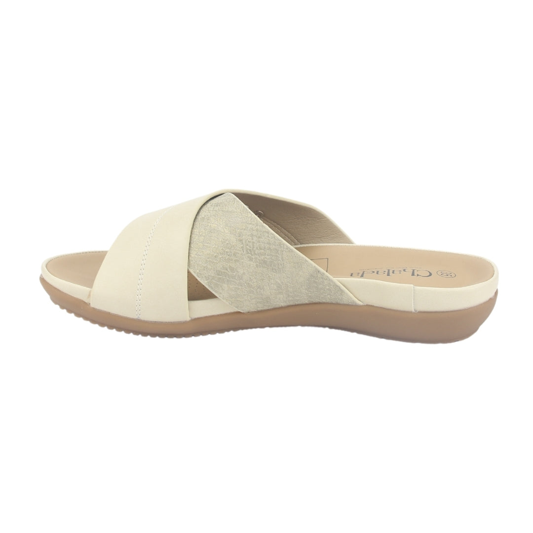 Sandalia Chalada Mujer Palak-1 Beige Casual