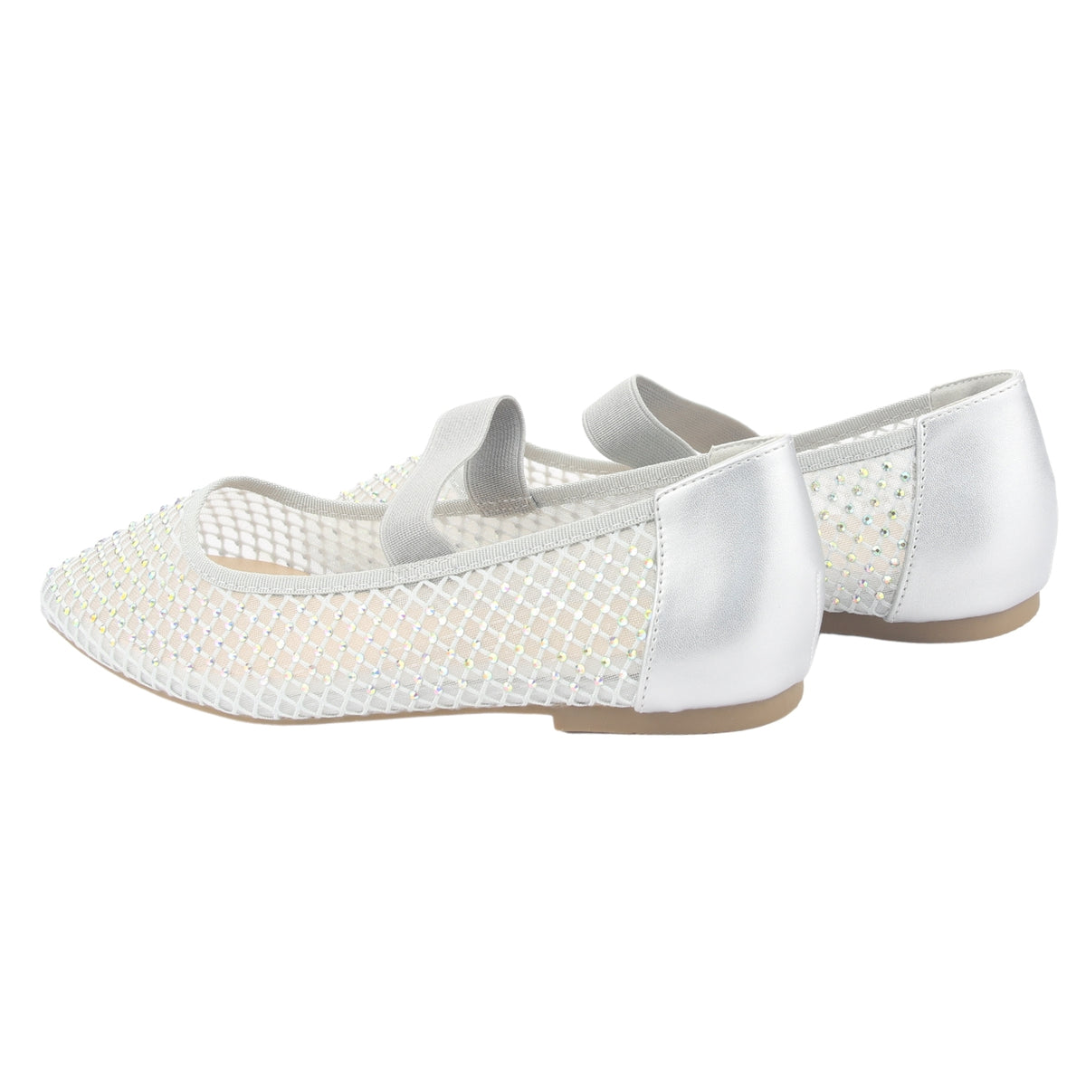 Ballerina Chalada Mujer Miu-5 Plateado Casual