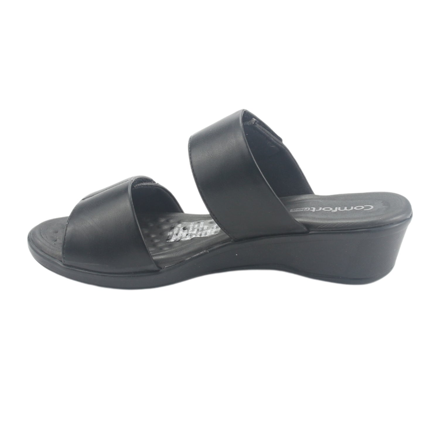 Sandalia Comfortflex Mujer 2472402 Negro Casual