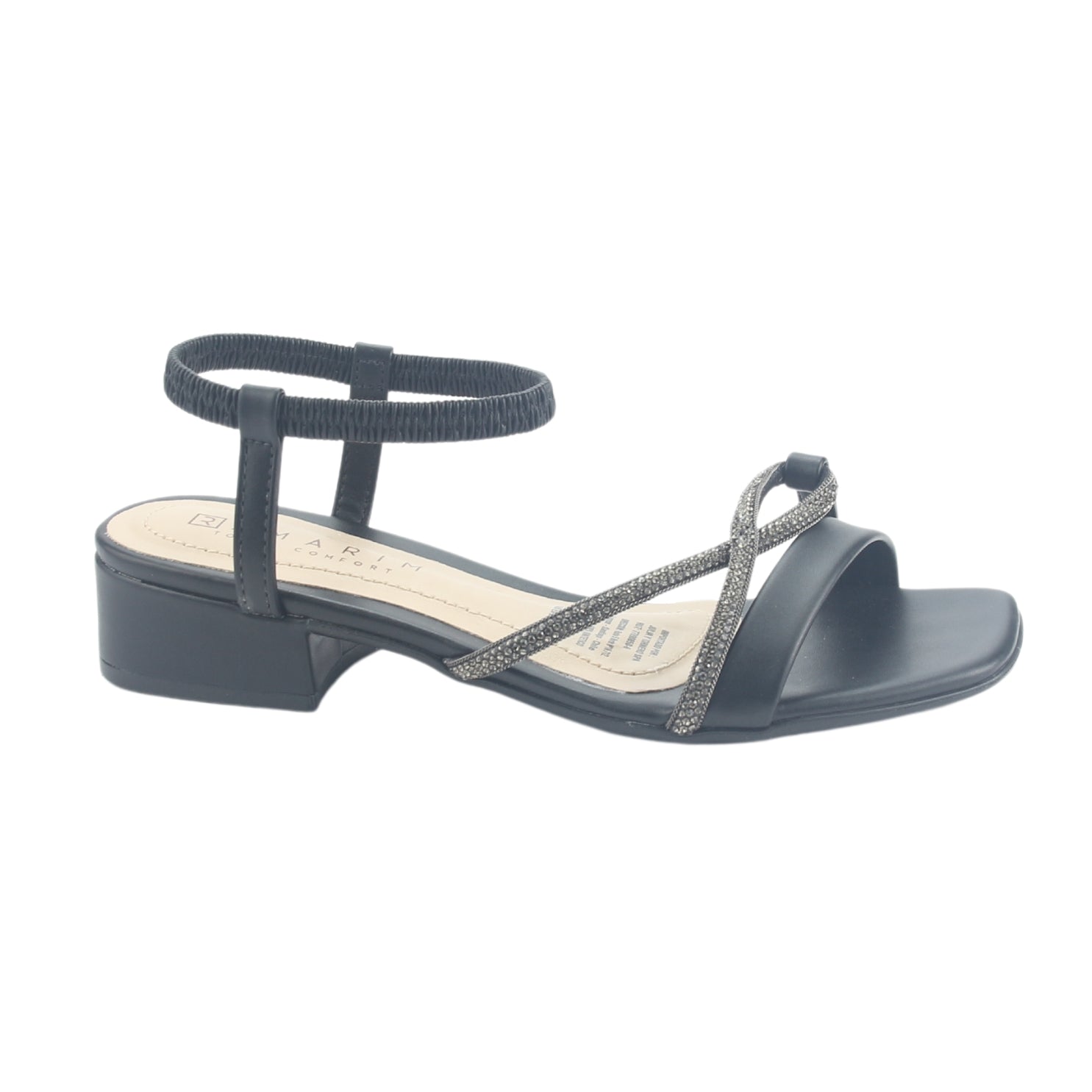 Sandalia Ramarim Mujer 2448201 Negro Casual
