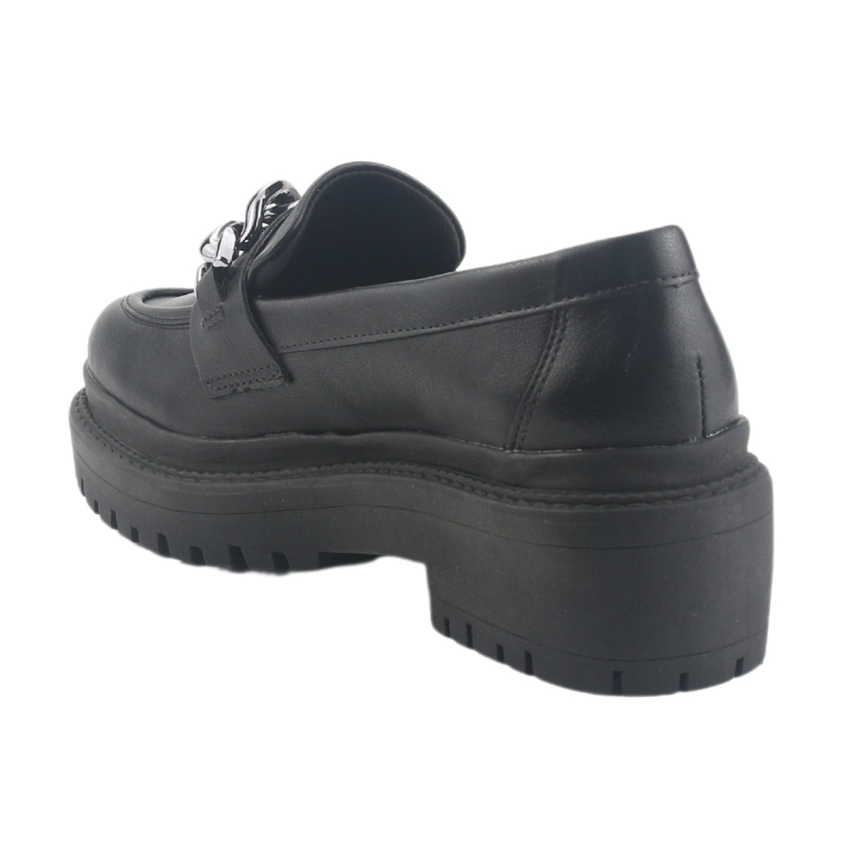 Mocasin Via Marte Mujer 013-006-01 Negro Casual