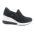 Zapatilla Via Marte Mujer 046-002-01 Negro Casual