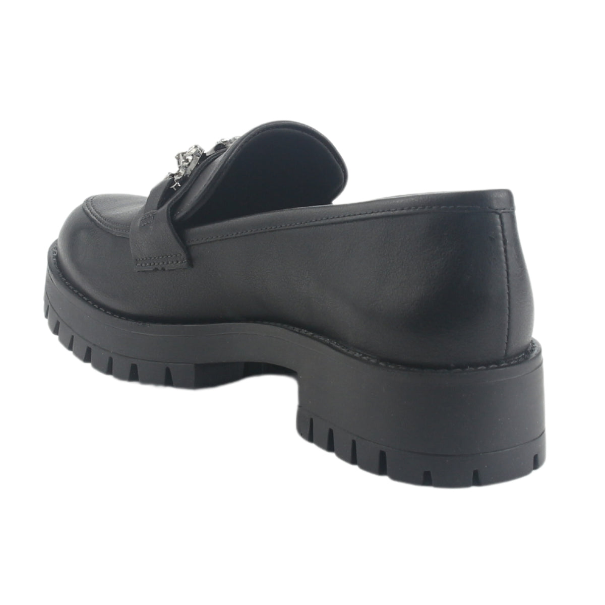 Mocasin Via Marte Mujer 083-005-01 Negro Casual