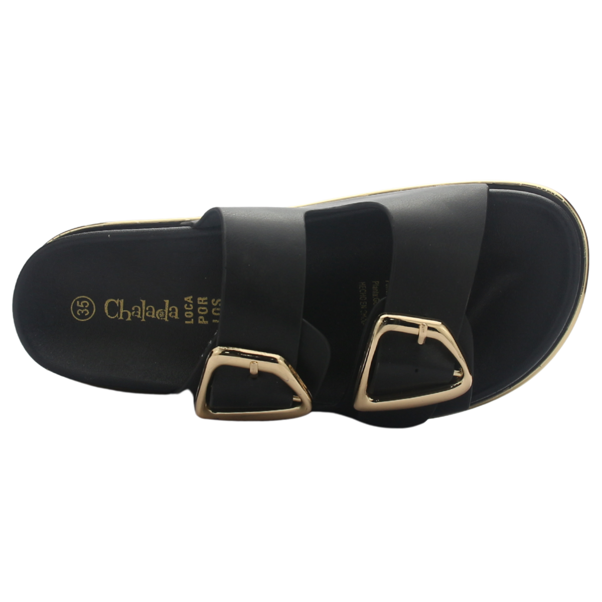 Sandalia de Mujer de color Negro Casual Chalada Bora-21