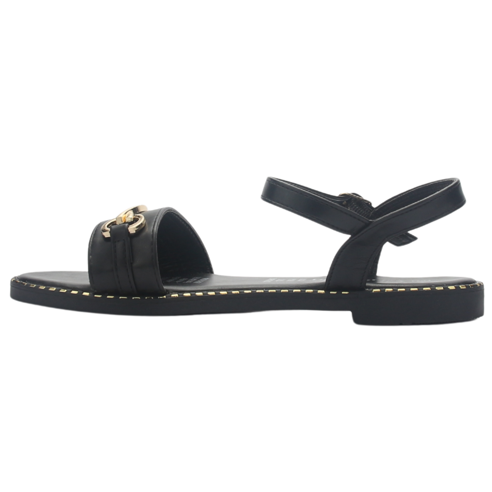 Sandalia de Mujer de color Negro Casual Chalada Buckel-2