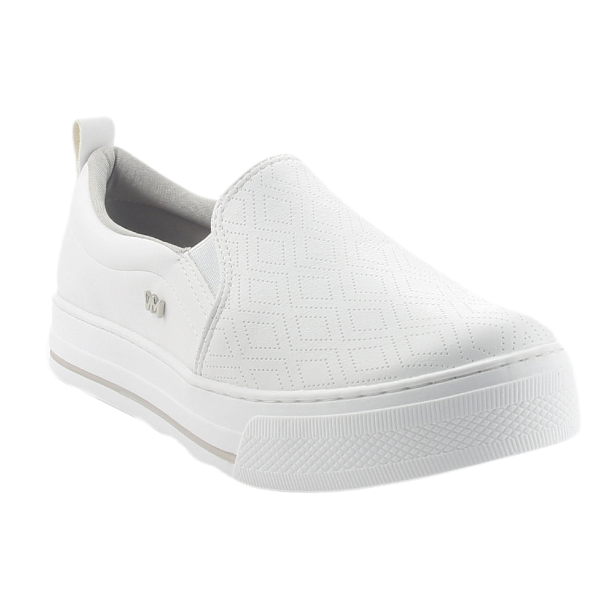 Zapatilla Via Marte Mujer 027-007-02 Blanco Casual