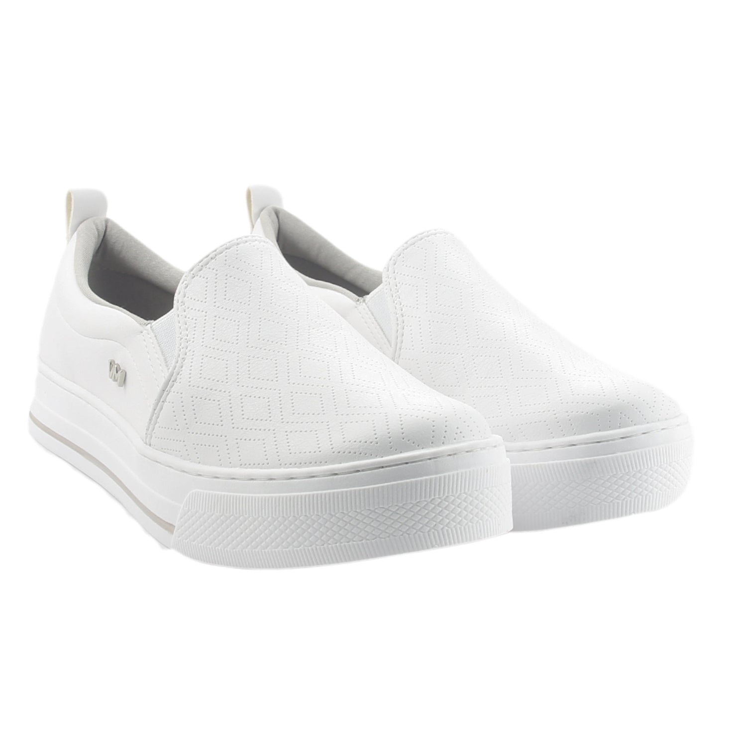 Zapatilla Via Marte Mujer 027-007-02 Blanco Casual