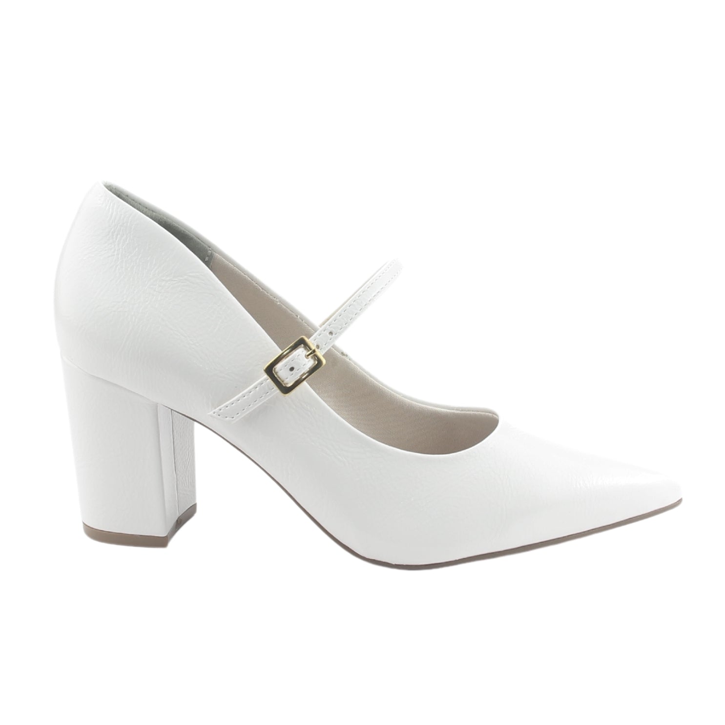 Zapato Via Marte Mujer 028-014-01 Blanco Casual