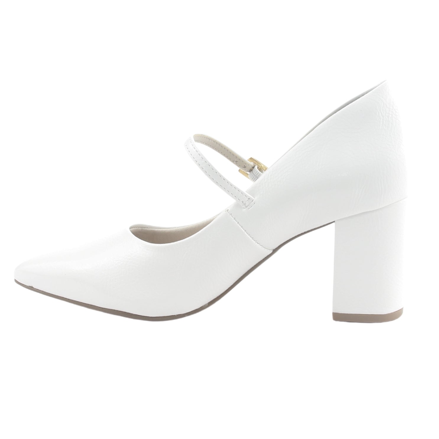 Zapato Via Marte Mujer 028-014-01 Blanco Casual